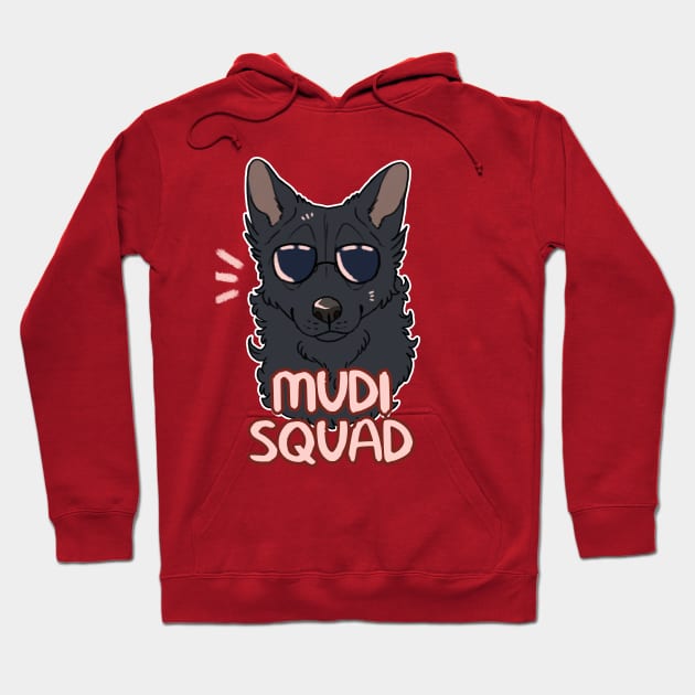 MUDI SQUAD (black) Hoodie by mexicanine